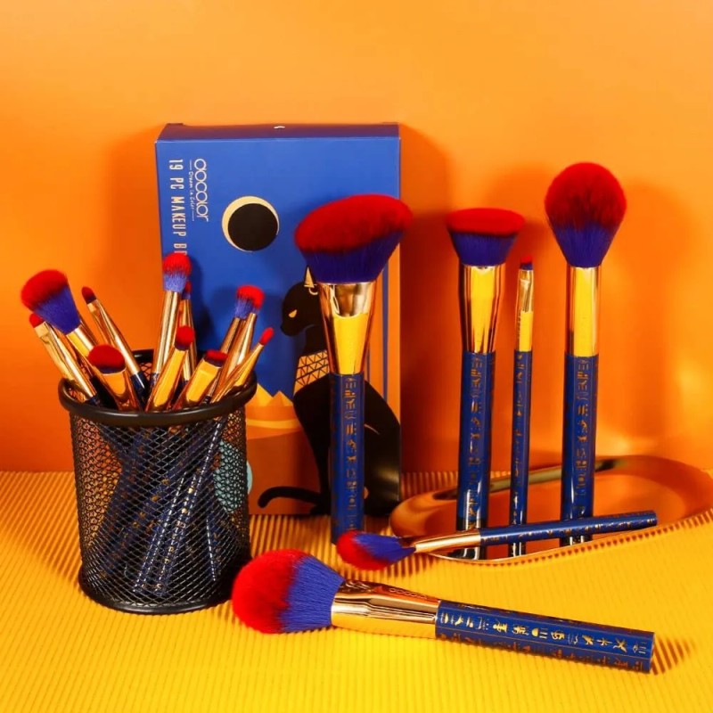 Docolor Brochas De Maquillaje 19pcs Makeup Brush Set Prem...