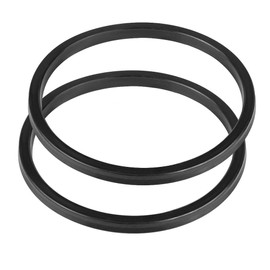 BOROCO Pack of 2 Tyre Changer Seals, Rubber Bead Breaker Remover Seals for Tyre Changer Air Cylinder Replacement (186 mm)