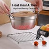 BAOWUABJ 2 Pack Trivets for Kitchen Worktops - Stainless Steel