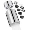 Wonvify Kitchen Faucet Aerator Metal Bathroom 2 Modes Supplied with