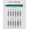 HOTO Precision Screwdriver Sets, 24-in-1 Manual Screwdriver, 24 pcs Tough