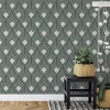 Stencil Revolution Metropolis Flare Pattern Wall Stencil - Large, Reusable