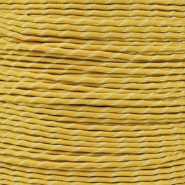 Glow in The Dark Paracord – 7 Strand 550 Paracord with Glow in The Dark Tracers – for Crafting, Utility, and Recreational Uses (10 Feet, Yellow Glow in The Dark)