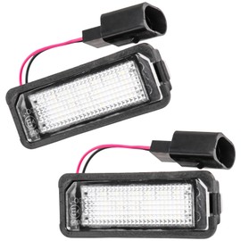 REINKO LED Number Plate Light for VW Golf 4 5 1J 1K Polo 6N2 9N 6R Passat Saloon 3C Seat Leon 1P