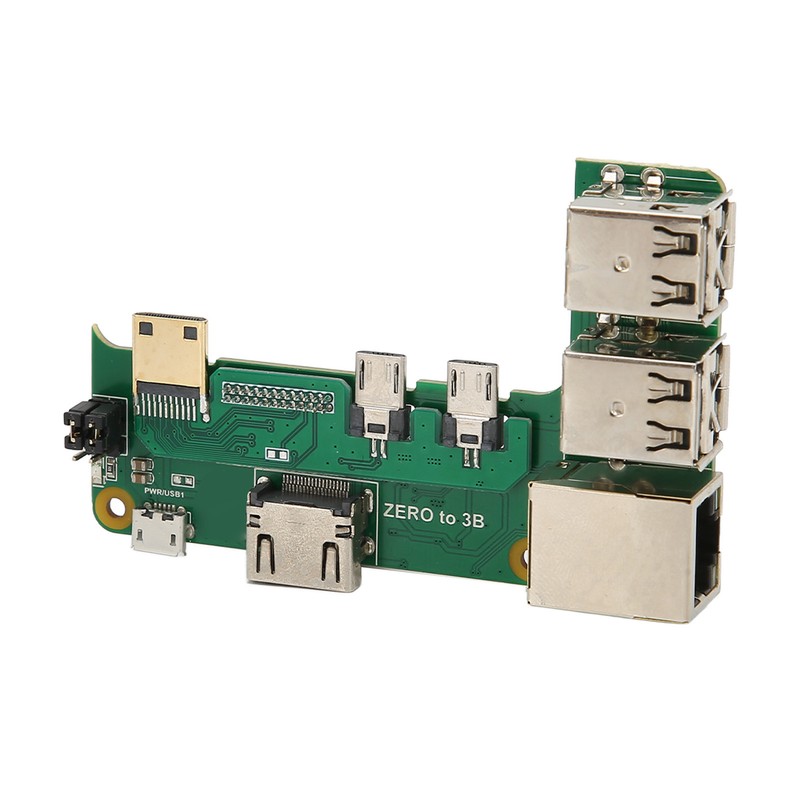 Expansion Board for Raspberry Pi 2W to 3B 3 USB2.0