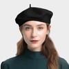 TopTie Wool Beret for Women 60% Wool French Style Artist