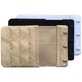 Chanie Women Pack of 3 Soft Comfortable 3 Hooks Bra Extender