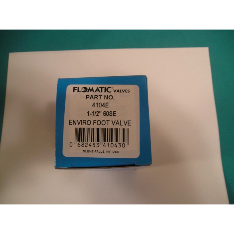 Flomatic 4104E Foot Valve 1-1/2"-60SE
