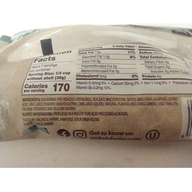 Nichols Farms California Pistachios Roasted Jalapeno and Lime Small Batch, Organic With Jalapeno and Lime seasoning, 14-ounce bag