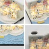 DASIAUTOEM 3D Notepad Calendar 2025, Santorini 3D Paper Sculptures, 2025
