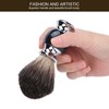 Barber Beard Shaving Brush Soft Bristles Facial Hair Cleaning Shaving