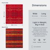 Ecuadane Southwestern Throw Blanket for Couch, Sofa, Bed, Soft, Plush,