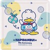 Sanrio Characters SAN175-346 Hapidanbui 5th Anniversary Water Absorption Coaster, Approx.
