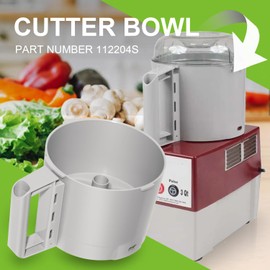 Replacement for 112204S Cutter Bowl Fit for Robot Coupe R2 R2B R2N R2 Dice Food Processor