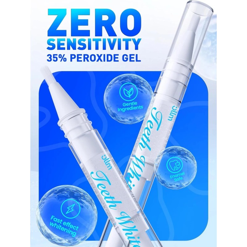 OLLM Teeth Whitening Kit for Sensitive Tooth: Professional Gel 01_white