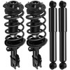 SCITOO Front Complete Struts Rear Shocks and Coil Spring Assembly