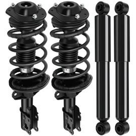 SCITOO Front Complete Struts Rear Shocks and Coil Spring Assembly for 2005-2010 for Chevy Cobalt,2006-2011 for Chevy HHR,2007-09 for Pontiac G5 Shocks Struts Assembly 172179L 172179R 5779 - Set of 4