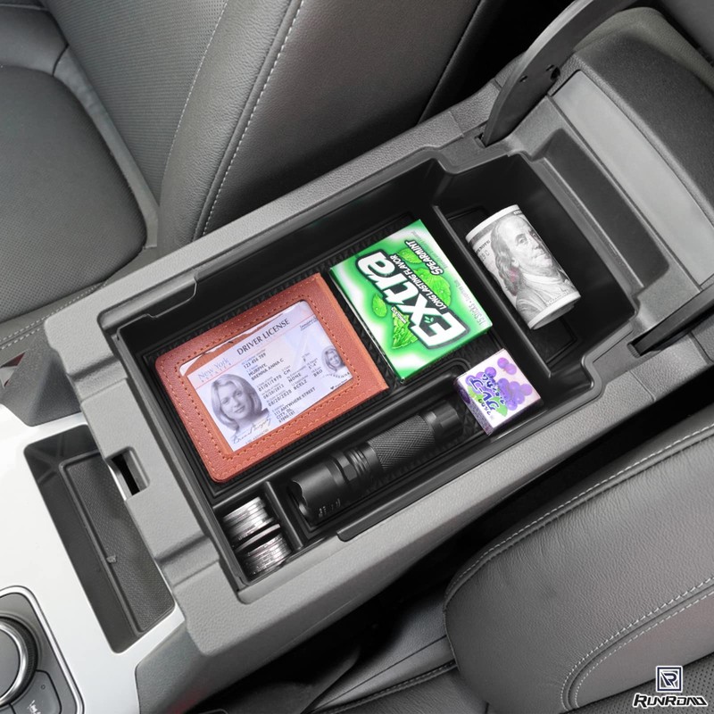 RUNROAD Upgraded Center Console Organizer Tray Compatible with Chevy Blazer