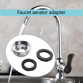eMagTech 2 Sets M30-M22 Tap Aerator Adapter Male Thread M30 to Male Thread M22 Water Purifier Adapter Suitable for Attaching Aerators to Kitchen Taps