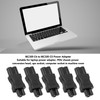 5 Pcs IEC320 C6 to IEC320 C5 Power Adapter Computer