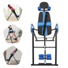 Gravity Inversion Table Foldable Stretcher Inverter Machine Gym Fitness 330LBS