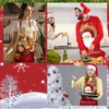 WEILAOK Christmas Cooking Apron, Christmas Apron, Cooking Aprons, Long Adjustable