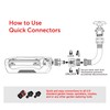 Eden 96216 Heavy Duty Turbo Oscillating Sprinkler, Covers Up to