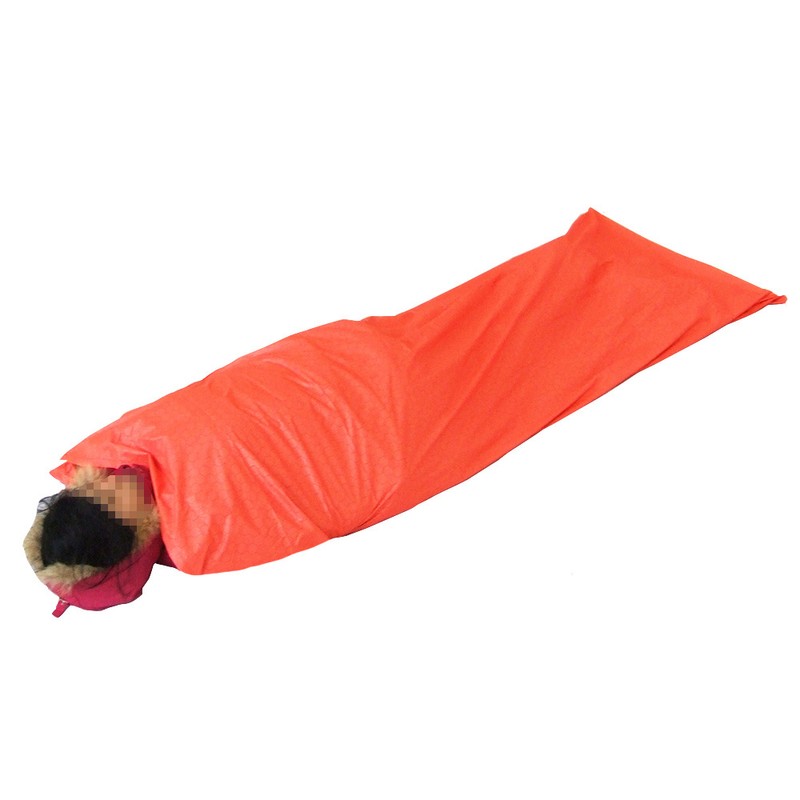 TOMSHOO Portable Warming Single Sleeping Bag Reflective Lock Temperature Outdoor