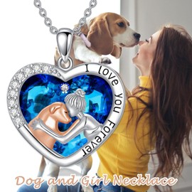 PROESS Sterling Silver Rose Flower Necklace Sunflower Necklace Crystal Fairy Lily Pendant Flower Jewellery Rose Flower Sunflower Gifts for Women Girls, Sterling Silver