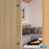 XFORT® 2 Pack Mortice Door Bolts with 2 Star Keys,