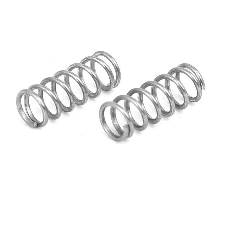 TOP-VIGOR 20Pcs Compression Spring, 4mm OD,0.5mm Wire Size,10mm Free Length