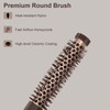 Round Hair Brush - ShiningUU 3 Pack Honeycomb High Skull