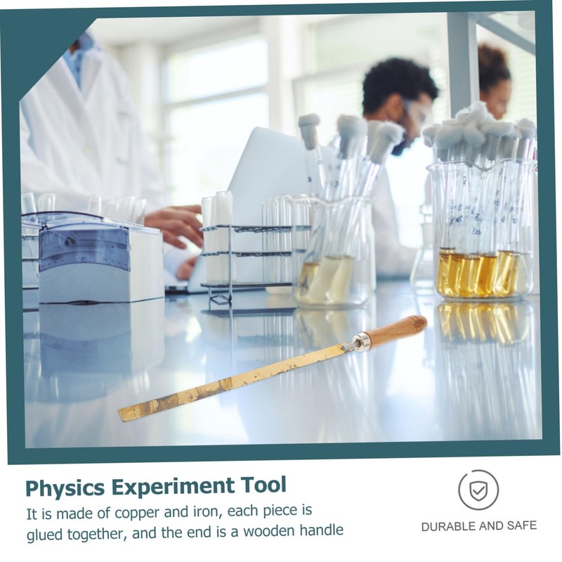 BESPORTBLE 1Pc Bimetallic Sheet Metal Physics Experiment Tool Expansion Contraction