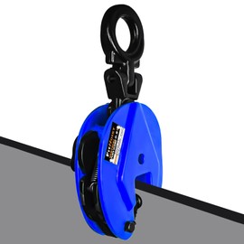 FITHOIST Vertical Plate Clamp 1760Lbs | 0.8 Ton Load Capacity Lifting Clamp | Jaw Opening 0.6 inch | Heavy Duty Plate Clamp for Lifting and Transporting