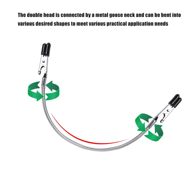 LUAATT Soldering Helping Hands Clamps,2 Pack Wire Holders For Soldering
