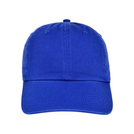 Tapas Blank Baseline Dad - Sombrero ajustable con tirantes, Azul Real, Talla única