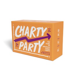 Charty Party - The Game of Absurdly Funny Charts That Asks What's This Chart About? Mathematically Humorous Game for 3 or More Players