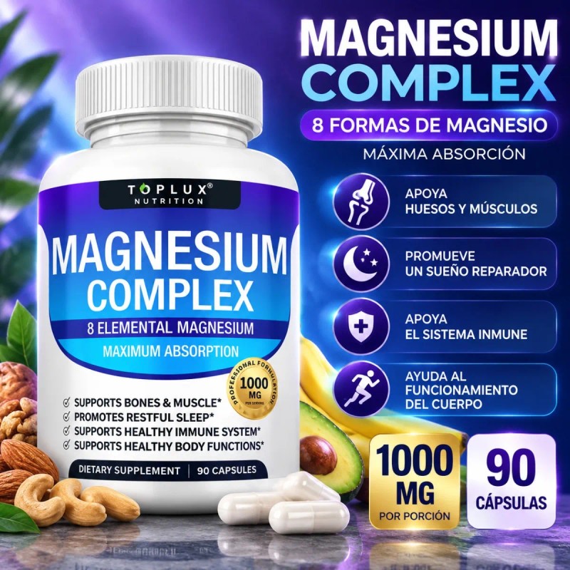 Magnesium 8 Forms Natural Supplement