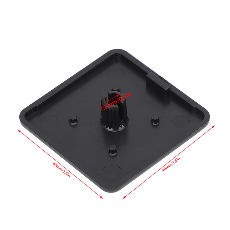 50Pcs End Cap Cover Black Plastic Fasteners for 2020/3030/4040 Standard