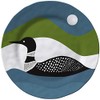 Merritt Loons by Kate Nelligan 11.5-inch Melamine Dinner Plate, Set