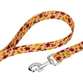 Country Brook Design - Fall Foliage Dog Leash - Awesome Autumn Collection with 6 Designs You'll Fall for (6 Foot, 1 Inch Wide)