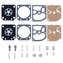 KELKONG RB-77 Carburetor Repair Kits for Zama 180 Zama C1Q-S57B fit STIHL CHAINSAW 017 018 MS170 MS180 Carb kit(Pack of 2)