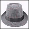 White Fang CZ195 Men's Hat, Medium Folding Hat, Houndstooth Soft