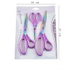 HIGHROCK Premium Tailor Scissors Titanium Soft Grip Sewing Scissors Set