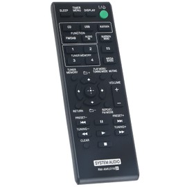 New RM-AMU216 RMAMU216 Replacement Remote Control fit for Sony Home Audio System CMT-SBT20B CMTSBT20B