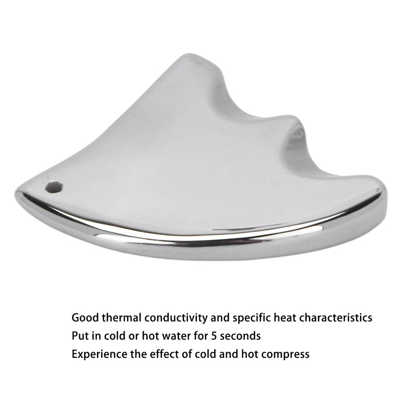 Terahertz Gua Sha Stone Relieve Pain Hot Cold Compress Massaging