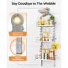 ODesign 3 Tier Height-Adjustable Shower Caddy Hanging Anti-Swing-Over The Shower