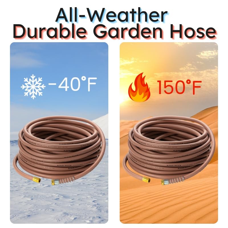 Ag-Rite Custom Length Garden Hose - Ideal Lead-In Hose with
