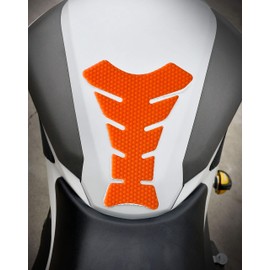 NEX Performance Motorcycle Tank Pad Protector, Universal, 6.3"x8.2", Orange