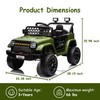 GarveeLife 12V Kids Ride On Truck Electric Vehicle Battery Powered